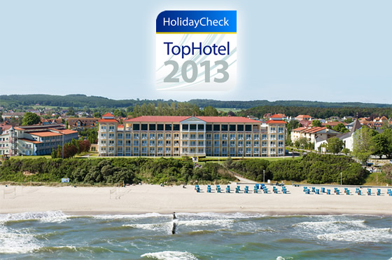 Das Strandhotel ist HolidayCheck TopHotel 2013