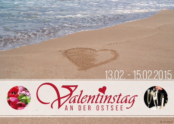 Urlaub im Strandhotel - Nicht vergessen: Am 14.02. ist Valentinstag!