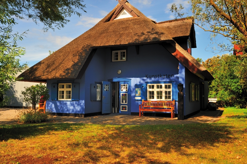 Kunstkaten bei Kühlungsborn - Der Kunstkaten befindet sich in Ahrenshoop