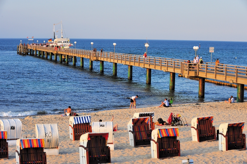 Seebrücken an der Ostsee - Touristische Attraktionen mit Flair