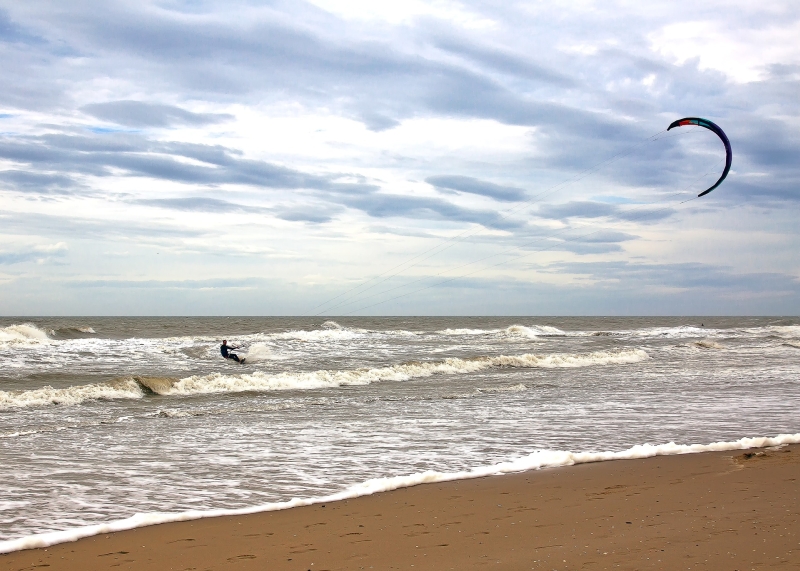 Wasser-Trendsport - Kitesurfen in der Ostsee