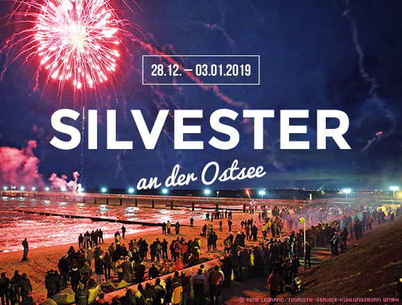 Exklusives Silvester an der Ostsee